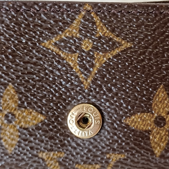 Louis Vuitton Brown Damier Leather Key Holder 🔑 GUD - Picture 7 of 7